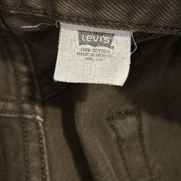 Vintage 501 Brown Levi’s Button Fly 2003 Brown Jeans - Picture 9 of 13